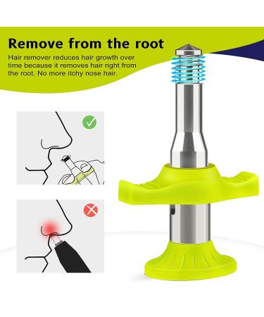 Esznuoky Nose Hair & Ear Hair Removal Trimmer - Stainless Steel Waxing Kit for Men & Women - Buy Online on GoSupps.com
