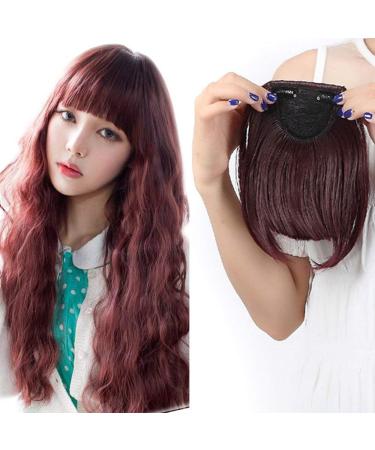 Sego Clip in Pony Hair Part Neat Weinrot