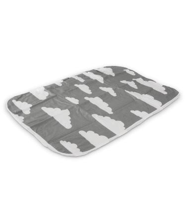 Breathable Baby Diaper Wrap & Pad - Washable Reusable Infants & Toddlers | 50x70 cm Cloud Gray - Buy Online on GoSupps.com