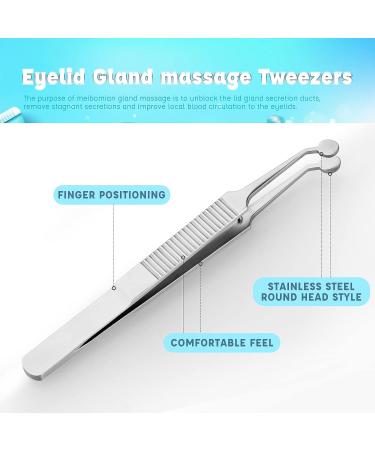 Premium Stainless Steel Meibomian Gland Expressor Forceps - Buy Online on GoSupps.com