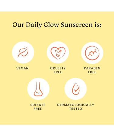 Essentials Daily Glow Sunscreen SPF 50 PA+++ | Vitamin C & Niacinamide | No White Cast Non-Greasy Anti-Tan | For Men & Women - 50 ml - Buy Online on GoSupps.com