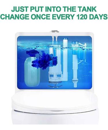 Krazy Klean Toilet Cleaner Toilet Bowl Cleaners Household Essentials Toilet Cleaners for Inside The Bowl Automatic Long-Lasting Toilet Bowl Cleaner In Bottle Toilet Bomb Toilet Bowl Cleaner - Buy Online on GoSupps.com