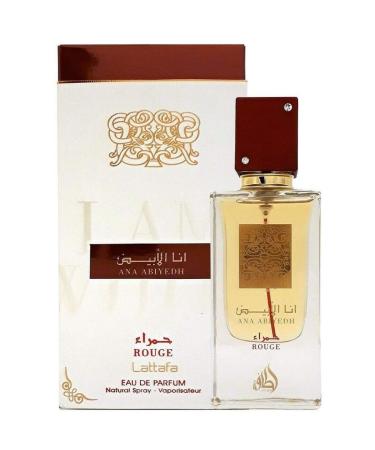 Lattafa Perfumes Ana Abiyedh Rouge for Unisex Eau de Parfum Spray 2.0 Ounce / 60 ml (Pack of 3) 2 Fl Oz (Pack of 3) - Buy Online on GoSupps.com