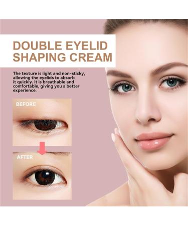 Double Eyelid Styling Cream Double Eyelids Modeling Cream Waterproof Double-fold Eyelids Cream Long Lasting Invisible Double Eyelid Shaping Styling Cream (1PC) - Buy Online on GoSupps.com