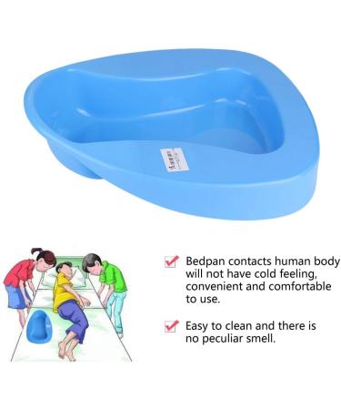  Simlug Firm Thick Stable Bedpan Bed Pan Smooth Countoured for Bed-Bound Patient - Buy Online on GoSupps.com