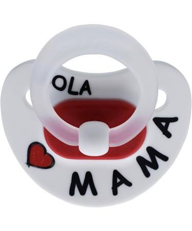 Amos Schnuller-Pack Papa Mama Latex - Premium Baby Pacifiers for Comfort & Style | International Shipping Available - Buy Online on GoSupps.com
