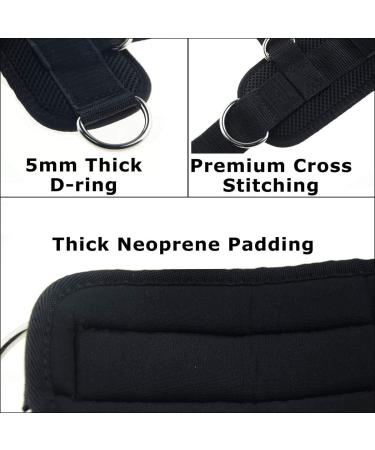 Weight Cuffs & Foot Loops - 2-Piece Adjustable Fitness Equipment for Strength & Leg Training - Buy Online on GoSupps.com
