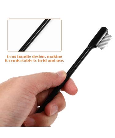 Didiseaon 8 Sets Eyelash Comb & Brow Brush - Eyelash Wands Mascara & Eyebrow Trimming Tool with Stylish Bag | Perfect for Makeup Lovers - Buy Online on GoSupps.com
