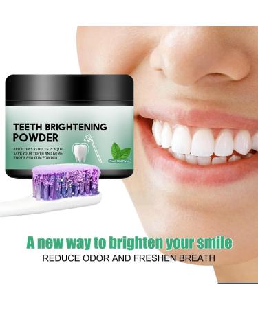 Magic Teeth Whitening Powder Magic Teeth Whitening Powder Magic Whitening Powder Xylitol Tooth Powder Breath Freshening Tooth Powder - Buy Online on GoSupps.com