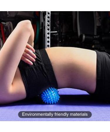 Stingy Spiked Massage Ball - Peanut Shape Hand & Foot Device for Deep Muscle Relaxation - 2 Pack Blue - Buy Online on GoSupps.com