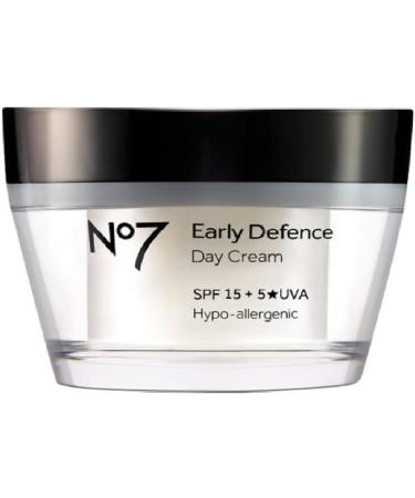 BOOTS No7 EARLY DEFENCE DAY CREAM VITAMIN A (3800)50ML SPF15 BNIB - Buy Online on GoSupps.com