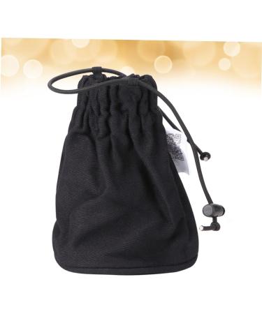 NOLITOY 1pc Burlap Bags Drawstring Blow Hair Dryer Diffuser Hair Dryer Shield Wind Cover Portable 13.2*10.3cm Black - Buy Online on GoSupps.com