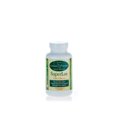 Common Sense Herbal Products SuperLax (270): Colon Cleanser 270 Count (Pack of 1)