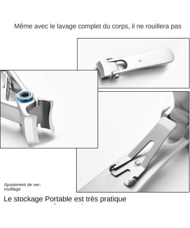 Vbnuyhim Nail Clippers with File Nail Clippers Set Nail Clippers | Heavy Duty Stainless Steel Nail Clippers with Nail File for Stunning Nails Silver - Buy Online on GoSupps.com