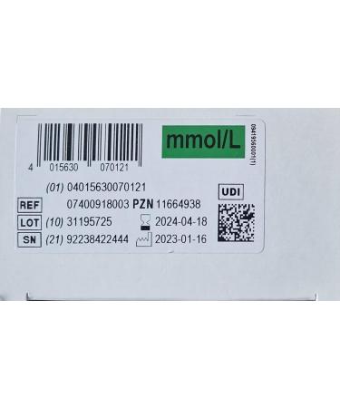 Accu Chek Guide Set MMOL/L - Accurate Blood Glucose Monitoring Tool for Diabetes Management | International Shipping Available - Buy Online on GoSupps.com
