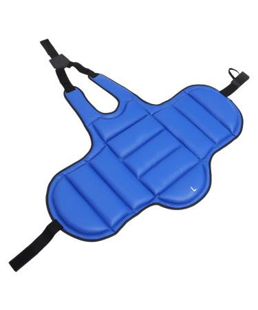Abaodam Chest Guard Thai Boxing Chest Protector Martial Arts Body Shield Kickboxing Body Protector for Boxing Training Practicing Assorted Color 45X25CM