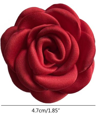 Southjieling Camellia Brooches & Attachments Elegant Jewelry Accessories for Sweaters Skirts & Dresses | White Floral Decorations - Buy Online on GoSupps.com