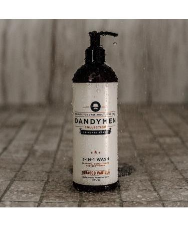 Dandymen 3-in-1 Wash for Men - 16 oz | Shop Internationally for Quality Men's Grooming Products - Buy Online on GoSupps.com