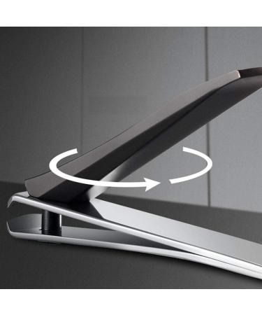 SVAASA Nail Clippers Adult Nail Clippers/Stainless Steel Black Nail Clippers 8.8cm Stainless Steel High-end Nail Tool Scissors Finger Knife - Buy Online on GoSupps.com