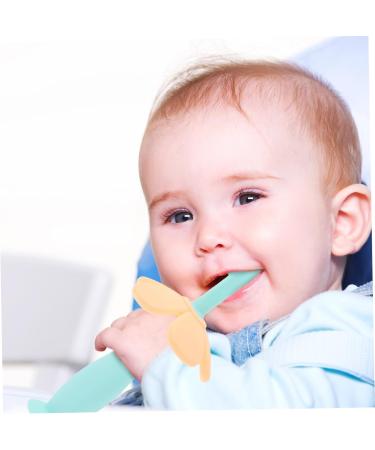 TOVINANNA 3-Piece Children's Toothbrush Set | Baby Training Toothbrush with Soft Bristles & Protection Wall | International Shipping Available - Buy Online on GoSupps.com