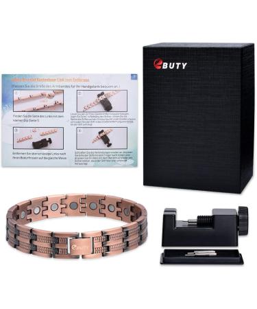 Shop Men's Magnetic Copper Bracelets - Stylish & Health Benefits | International Shipping Available - Buy Online on GoSupps.com