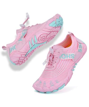 Roking Children Bavarian Shoes Aquasiums Boys Girls Fast Drying Water Shoes Pool Trand Shoes Outdoor Sport Sandals 28 Eu Pink