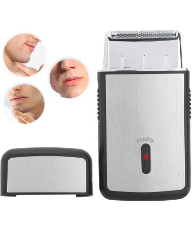 Mini USB Electric Shaver - USB Rechargeable Ultra Thin Shaver for Men | Perfect for Home Travel & Camping - Buy Online on GoSupps.com