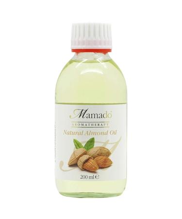 Buy MAMADO Natural Almond Oil for Hair & Body - 200 ml | Pure & Organic Skin Care - Buy Online on GoSupps.com