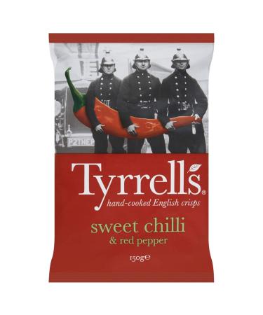 Tyrrell's Sweet Chilli/Paprika Crisps 150g Bag