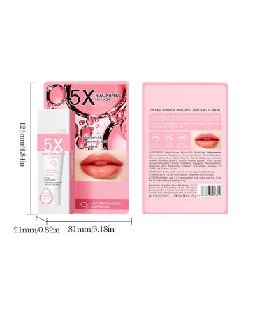dPois 1Pc 10g Women Girls Lip Balm Lipstick Hydrating Smooth Non Sticky Sheer Tint Lip Color Long Lasting Moisturizing Daily Wear Lightweight Nicotinamide One Size One Size Nicotinamide - Buy Online on GoSupps.com