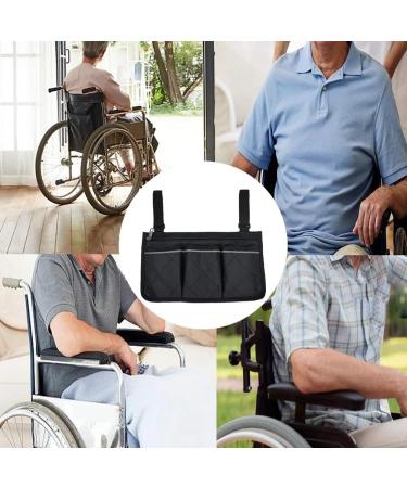 kzxbty Portable Wheelchair Side Pocket Suitable for Most Walking Wheels and Mobile Equipment - Buy Online on GoSupps.com