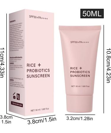 Facial Sunscreen - Facial Sunscreen Moisturizer | 50 ml Lightweight Sunscreen for Sports Travel Outdoor Activities Skin Care - Buy Online on GoSupps.com