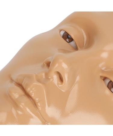  Cryfokt 5D Silicone Reusable Makeup Mannequin Face Board with 20ml Makeup Remover Oil Eyeshadow for Complete Practice - Buy Online on GoSupps.com