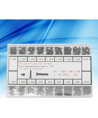 Healeved 500-Piece Screwdriver Replacement Set for Glasses Watches & Notebooks - Micro Screw Repair Tool Kit - Buy Online on GoSupps.com
