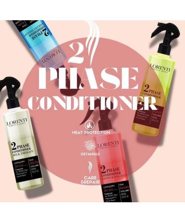  Lorenti LORENTI TOKYO & SEOUL 2Phase Keratin Hair Conditioner 400ml | Hair Cure | Spray Treatment | Detangler Spray for Normal to Dry Hair | Two Phase Conditioner - Buy Online on GoSupps.com
