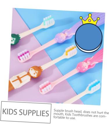 Beaupretty 12 Pcs Ergonomic Children's Toothbrush Set - Travel Friendly Kids Toothbrushes in Assorted Colors - Buy Online on GoSupps.com