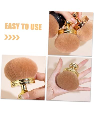 HAPINARY Fluffy and Soft Makeup Brush Blush Brush Setting Powder Brush Blush for Makeup Brush for Powder Foundation Travel Makeup Brushes Travel Powder Brush Travel Size Makeup Brushes 8.50X7.00X7.00CM Golden - Buy Online on GoSupps.com