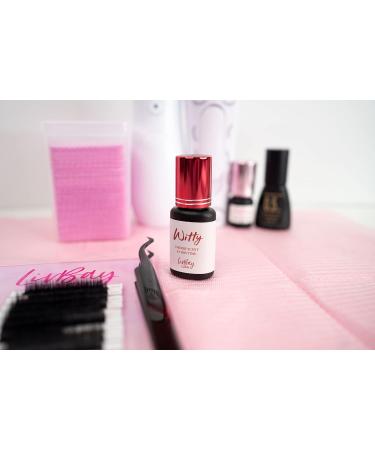 LivBay Witty Cherry Scent Eyelash Glue | 0.5s Drying Time | Professional Lash Adhesive 5ml - International Shipping Available - Buy Online on GoSupps.com