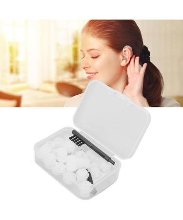 Washable Ergonomic Hearing Amplifier Dome & Brush for Seniors | Safe Home Use - Buy Online on GoSupps.com