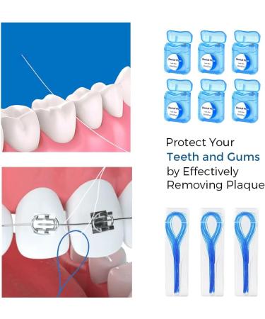 NAGY Braces Cleaning Kit - Complete Orthodontic Care with Toothbrush Interdental Brushes Dental Floss & Wax | Essential Braces Accessories for Optimal Oral Hygiene - Buy Online on GoSupps.com