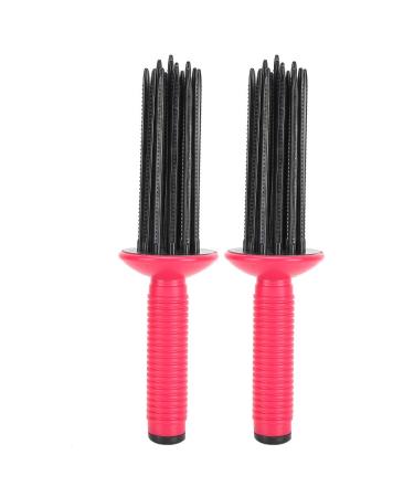Buy Anti-Slip Curly Hair Styler Tool - Curling Wand & Round Brush for Perfect Curls | International Shipping Available - Buy Online on GoSupps.com