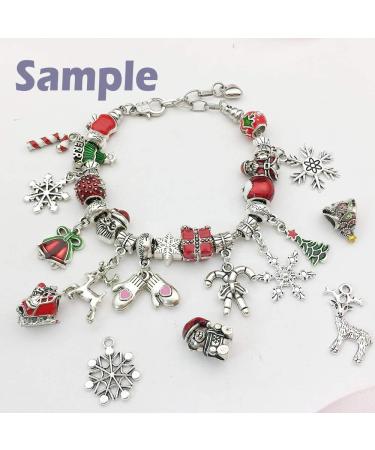 100pcs Clasp Bail Tube Beads for Jewelry Making - DIY Necklace Bracelet Charms (M611) - Buy Online on GoSupps.com