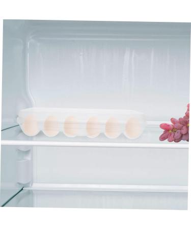 NAMOARLY 2pcs Egg Preservation Box Plastic Egg Container with Lid for Refrigerator Egg Container for Refrigerator 12 Count Egg Cartons Reusable Egg Crates Trash Can Storage Pp re-usable - Buy Online on GoSupps.com