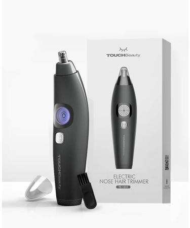 TOUCHBeauty Nose & Ear Hair Trimmer - Smart LCD Painless & Precise Cordless Waterproof Dual Edge Blades - Ideal for Men & Women Compact & Portable - Buy Online on GoSupps.com