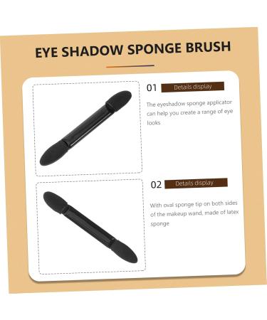 Outanaya 50pcs Eye Shadow Sponge Cosmetic Tool Eye Makeup Brushes Eye Cream Applicator Brush Eyeshadow Brush - Buy Online on GoSupps.com
