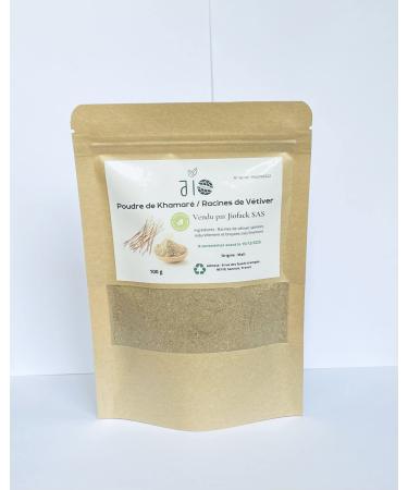 Jio nature 100g - Vetiver Root Powder / Khamare - 100% Natural - No Mixing