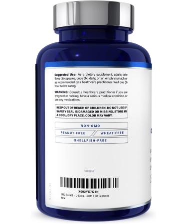 1MD Nutrition GutMD L-Glutamine and Prebiotic - Pack of 2 - 90 Capsules - Buy Online on GoSupps.com