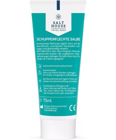SALTHOUSE Lot de 6 pommades pour la th rapie de la mer morte - Hydratation et soulage les irritations - Sel de mer morte - Magn sium - Test cliniquement (6 x 75 ml) - Buy Online on GoSupps.com