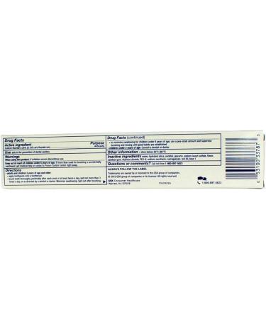 Aquafresh Fluoride Toothpaste Extra Fresh Whitening - 5.6 oz (Pack of 2) - Buy Online on GoSupps.com