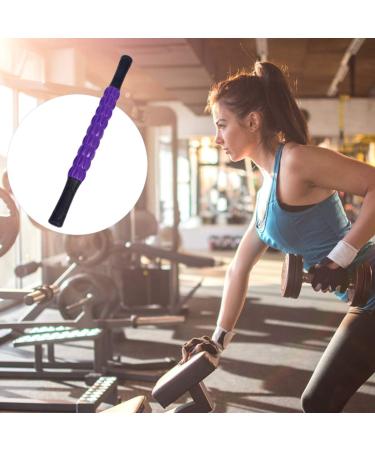 Deep Tissue Massage Roller Stick for Legs & Back - Violet Muscle Roller for Pain Relief - Buy Online on GoSupps.com